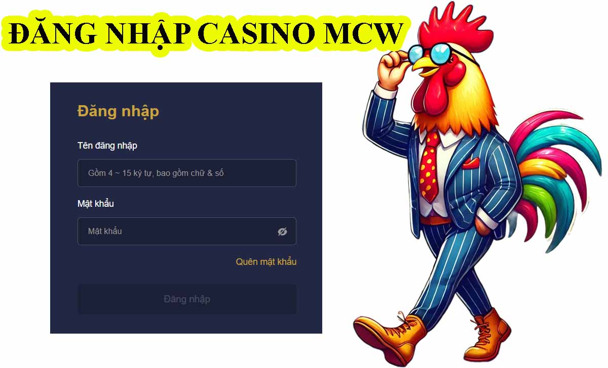 Hướng Dẫn Đăng Nhập Casinomcw